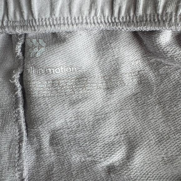 ALL IN MOTION Light Lavender Cotton shorts with elastic - Picture 6 of 6